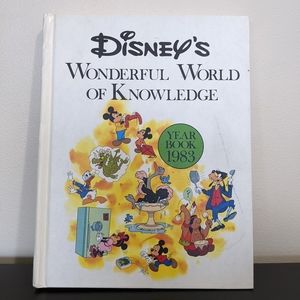 Vintage Disney's Wonderful World of Year Book 1983